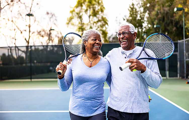 Couple-tennis