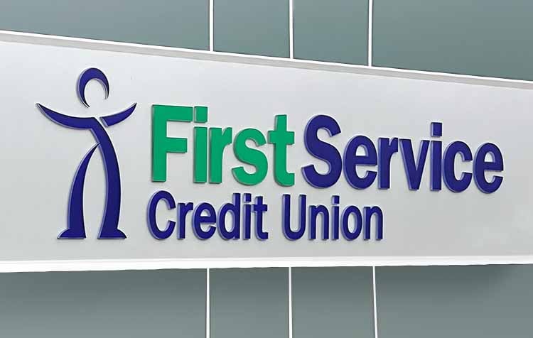 First Service Logo Sign