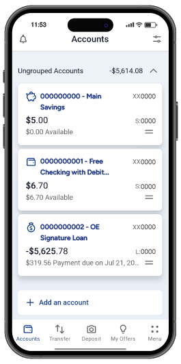 New Digital Banking Menu 2023